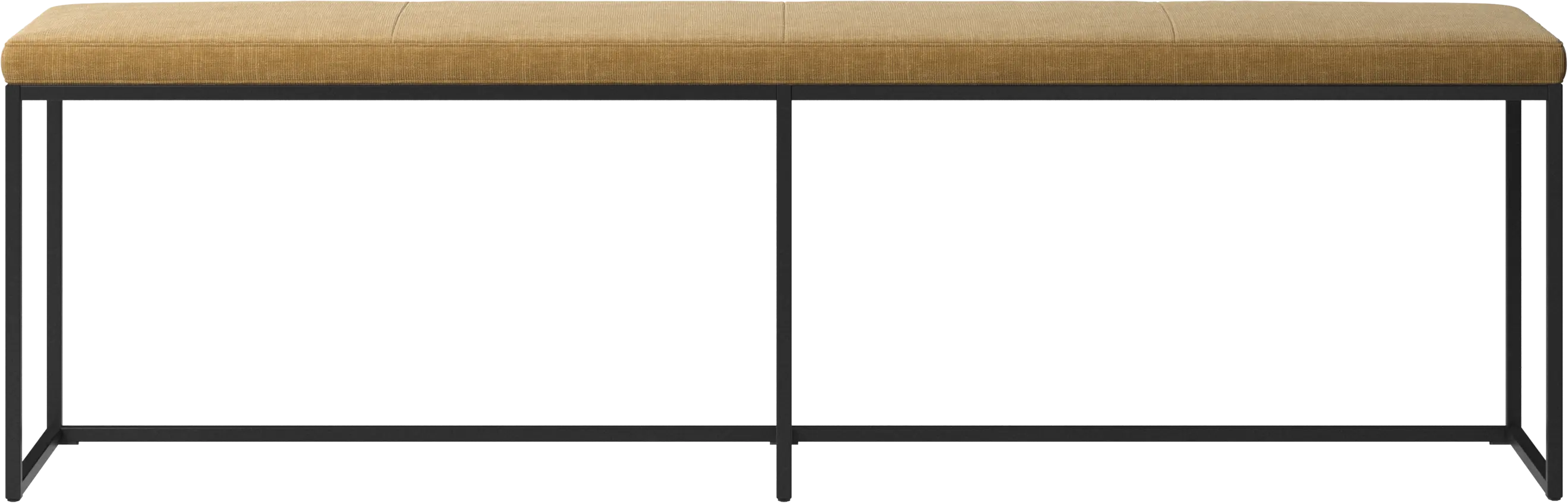 デザイナーベンチ | デンマークデザインの家具 - イエロー | ボー
